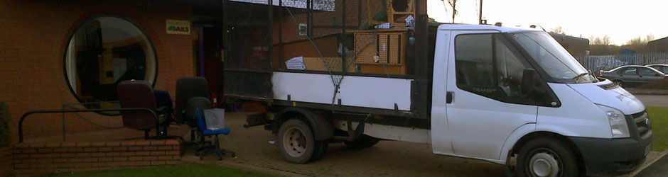 Yorkshire Rubbish Clearance Van Office Furniture