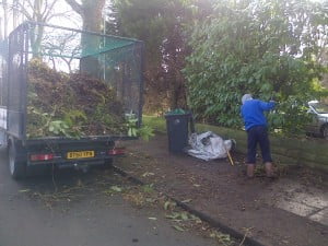 Garden clearance in Yorkshire